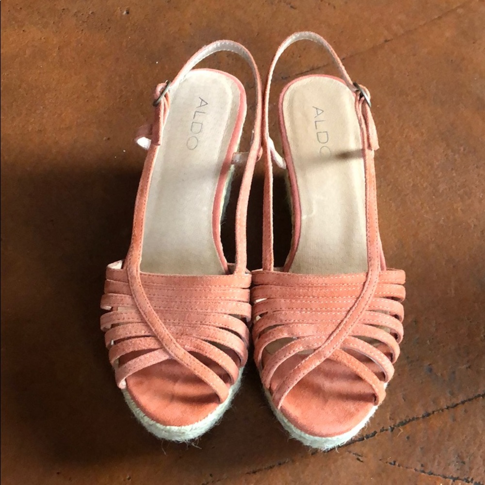 Aldo Peach Espadrilles